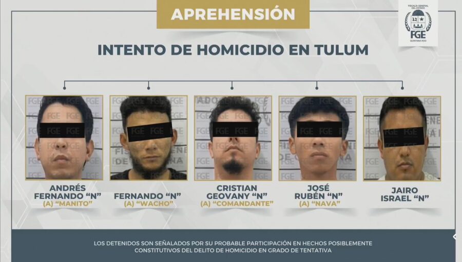 DETIENEN A CINCO PRESUNTOS IMPLICADOS EN EL INTENTO DE HOMICIDIO DE UN ...